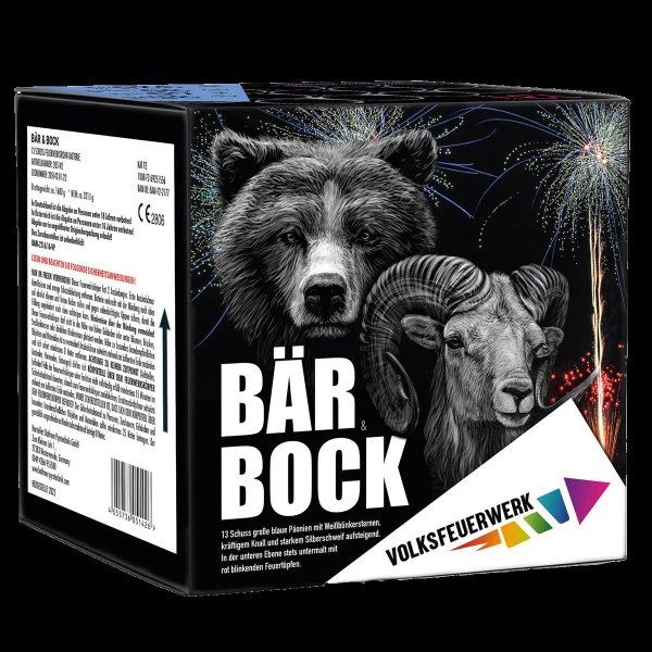 Bär & Bock 13-Schuss-Feuerwerk-Batterie